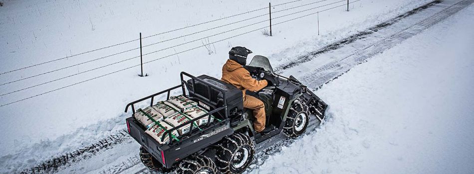 Polaris Sportsman 6 X 6 570 Winterdienst