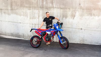 BETA RR Motard 2 T 50 TRACK blue