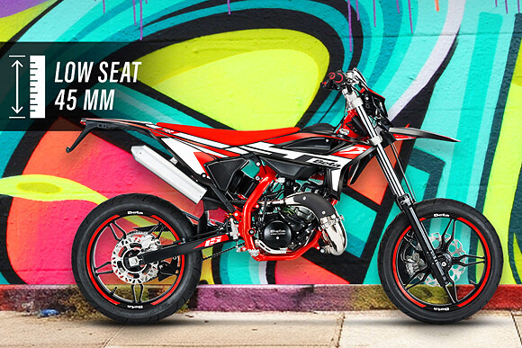 Betamotor Rr Motard 50 2023 Graffiti Sport Low Seat