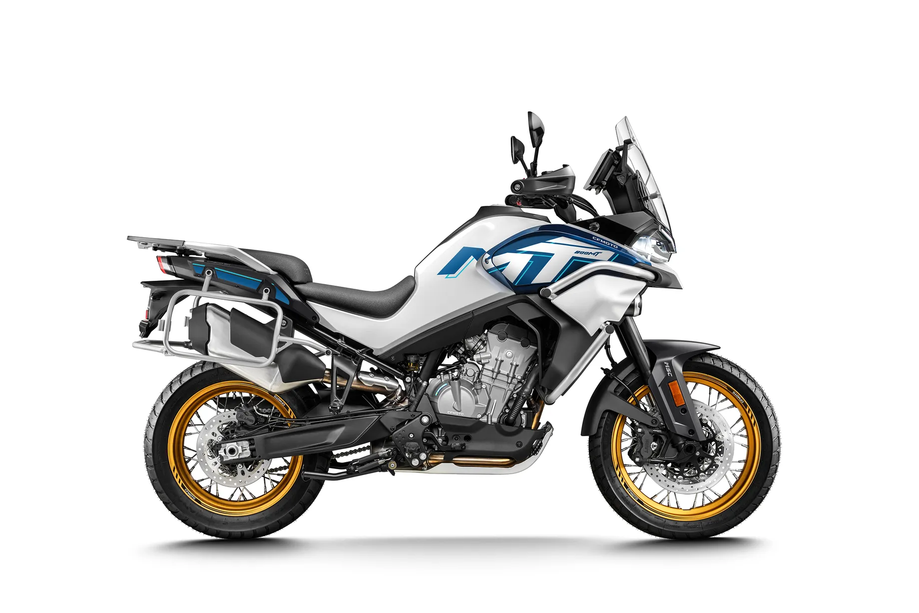 Cfmoto 800 Mt Explore Starry White Right
