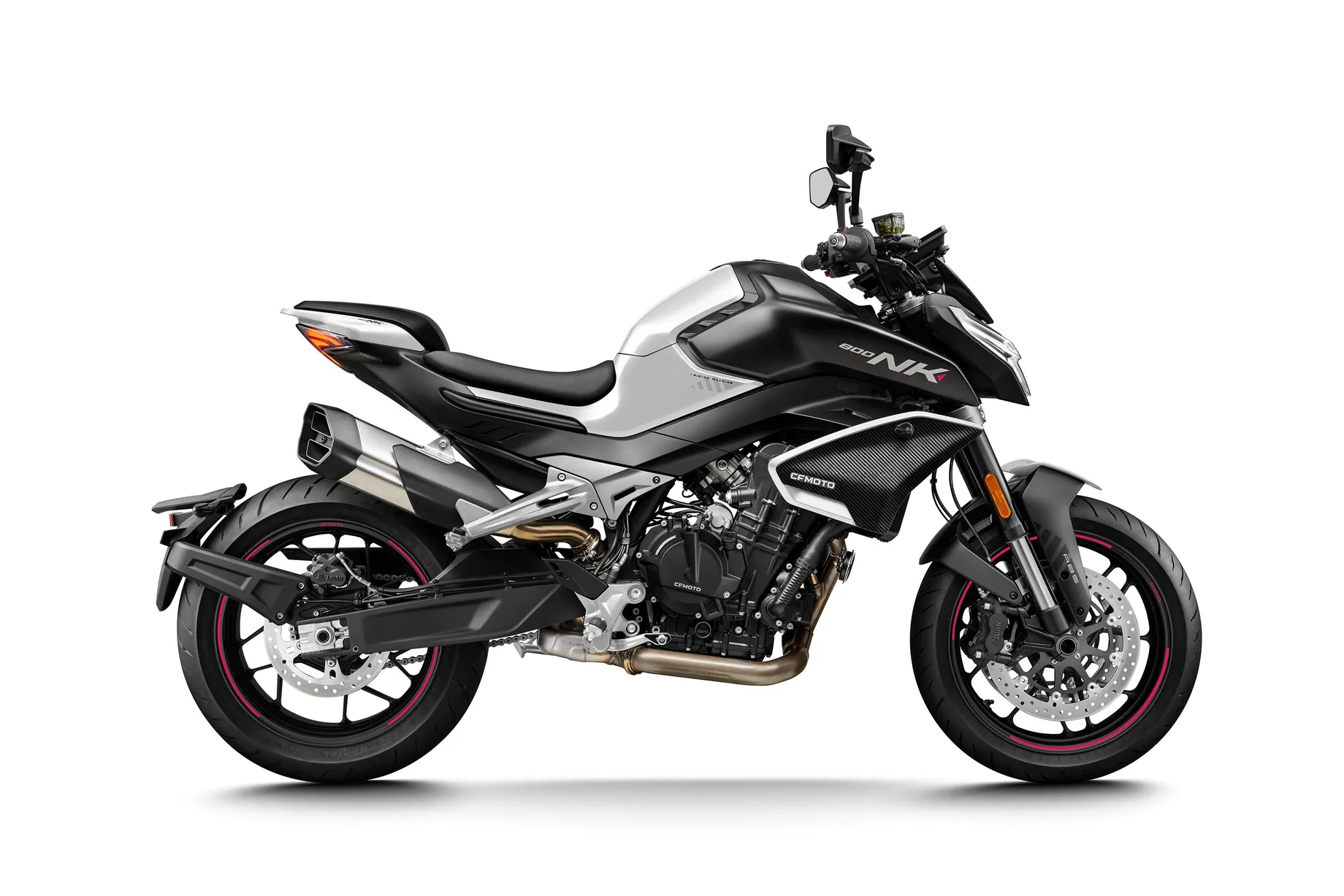 Cfmoto 800 Nk Advanced Nebula White Right