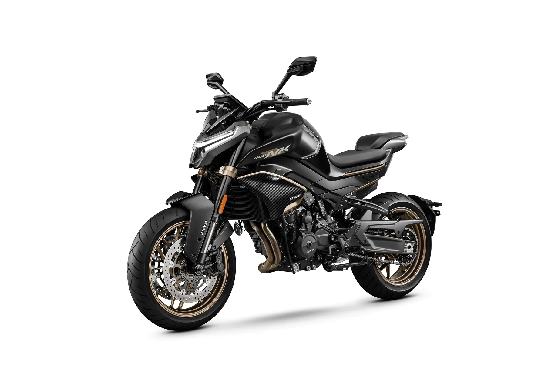 Cfmoto 800 Nk Advanced Zircon Black Left 45
