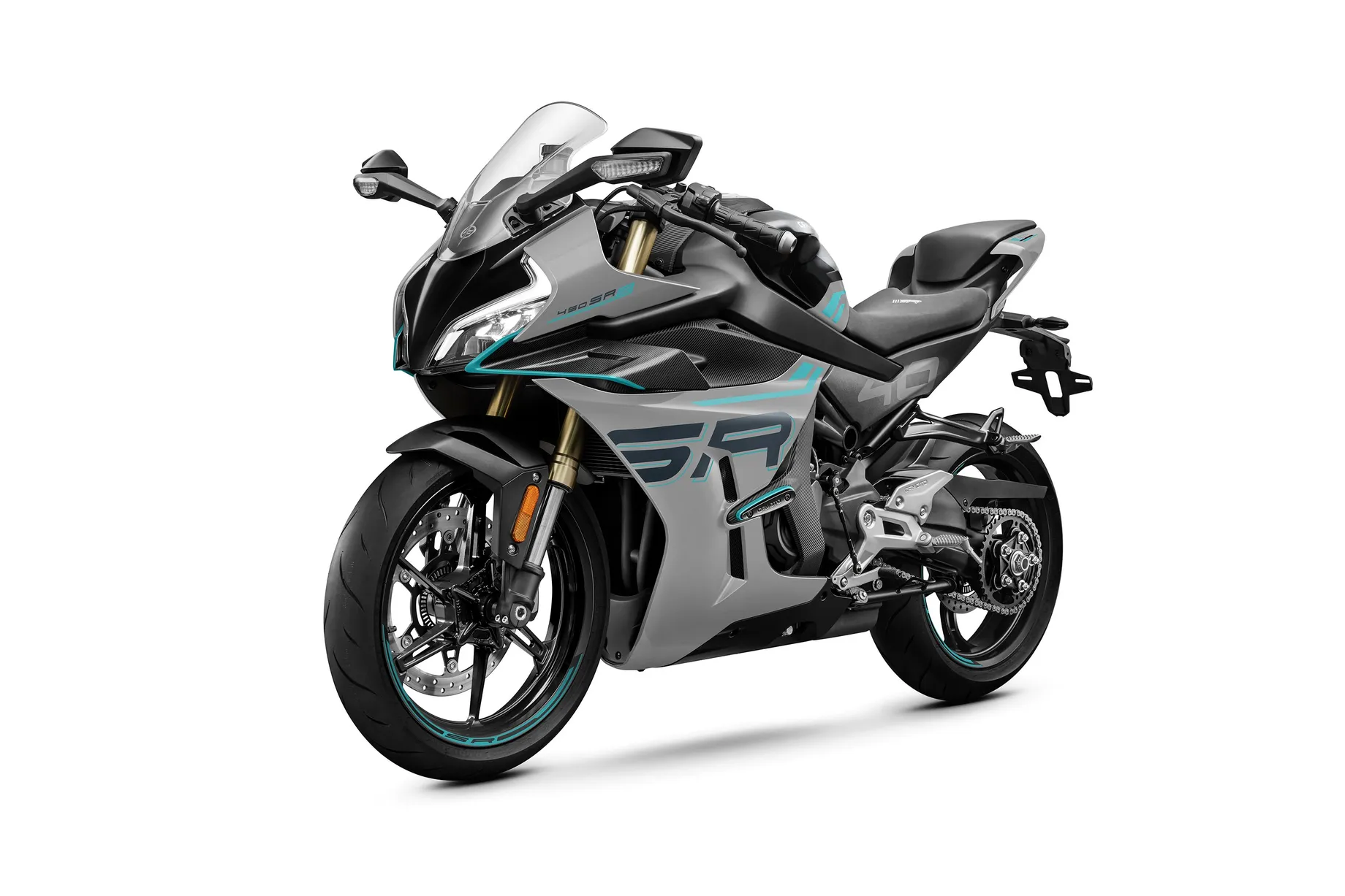 Cfmoto 450 Sr S Tundra Grey Left 45