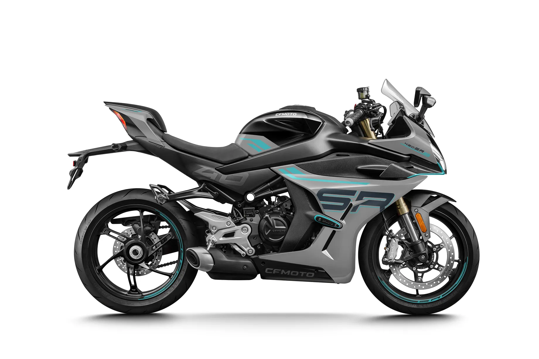 Cfmoto 450 Sr S Tundra Grey Right