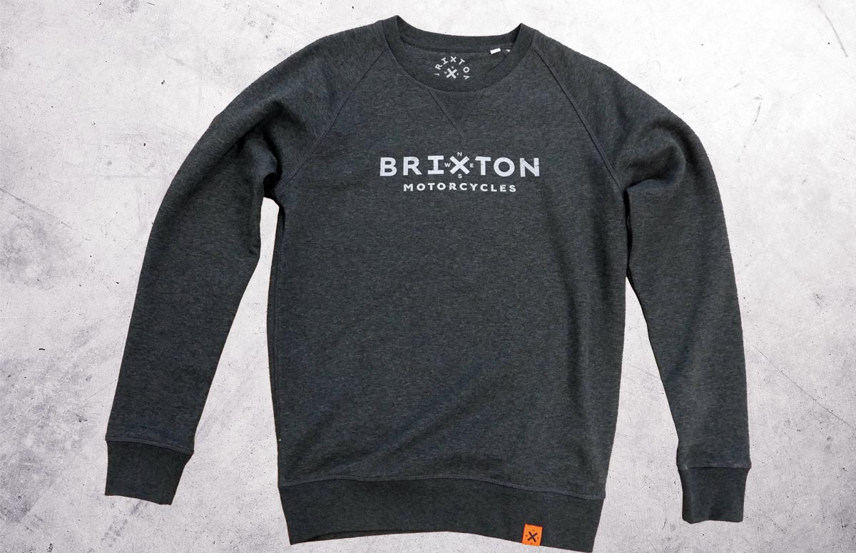 Brixton Pulli Sweatshirt Dunkelgrau