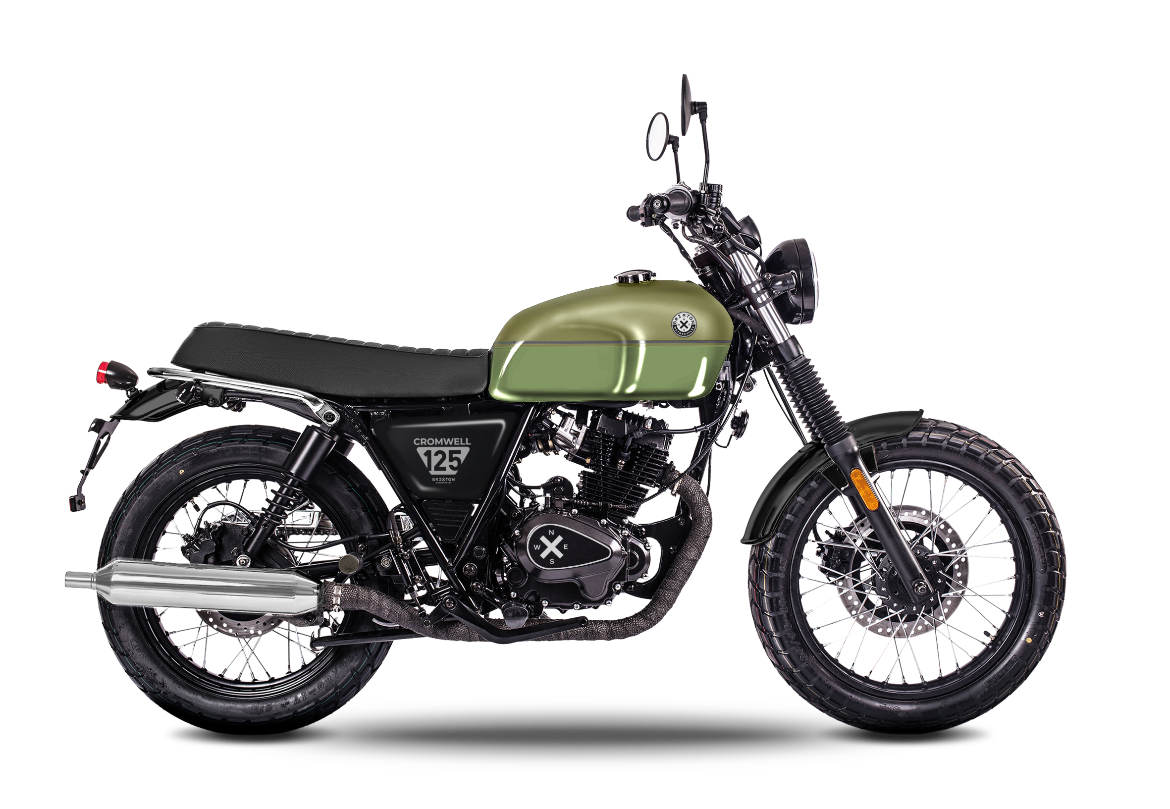 BrixtonCromwell 125 Olive Green