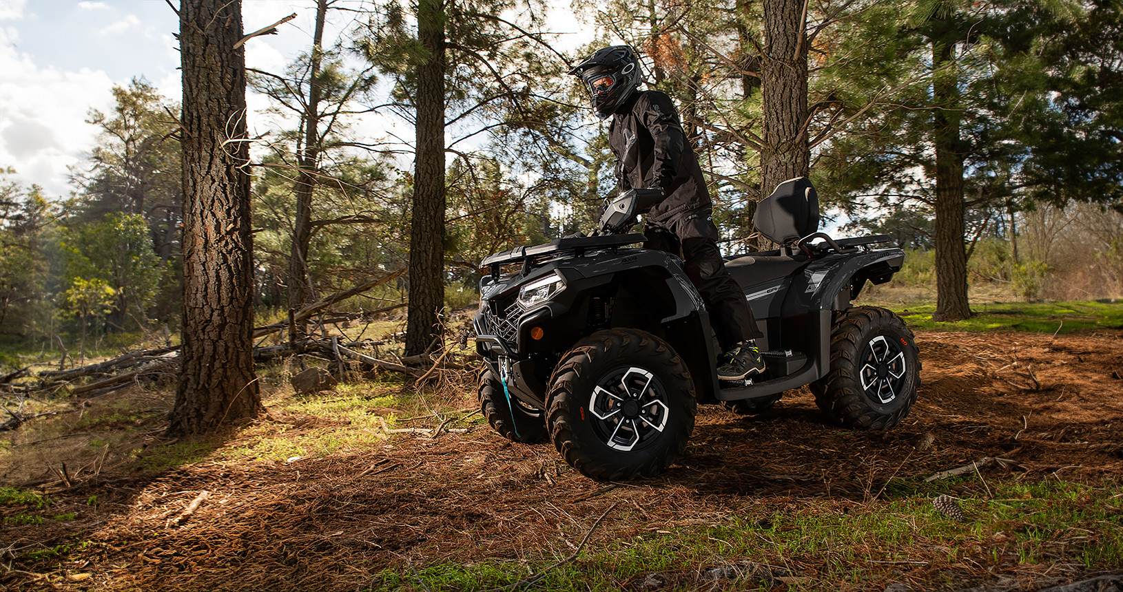 CFMoto Cforce 520 Abs L 2024 Schwarz Nebula ATV