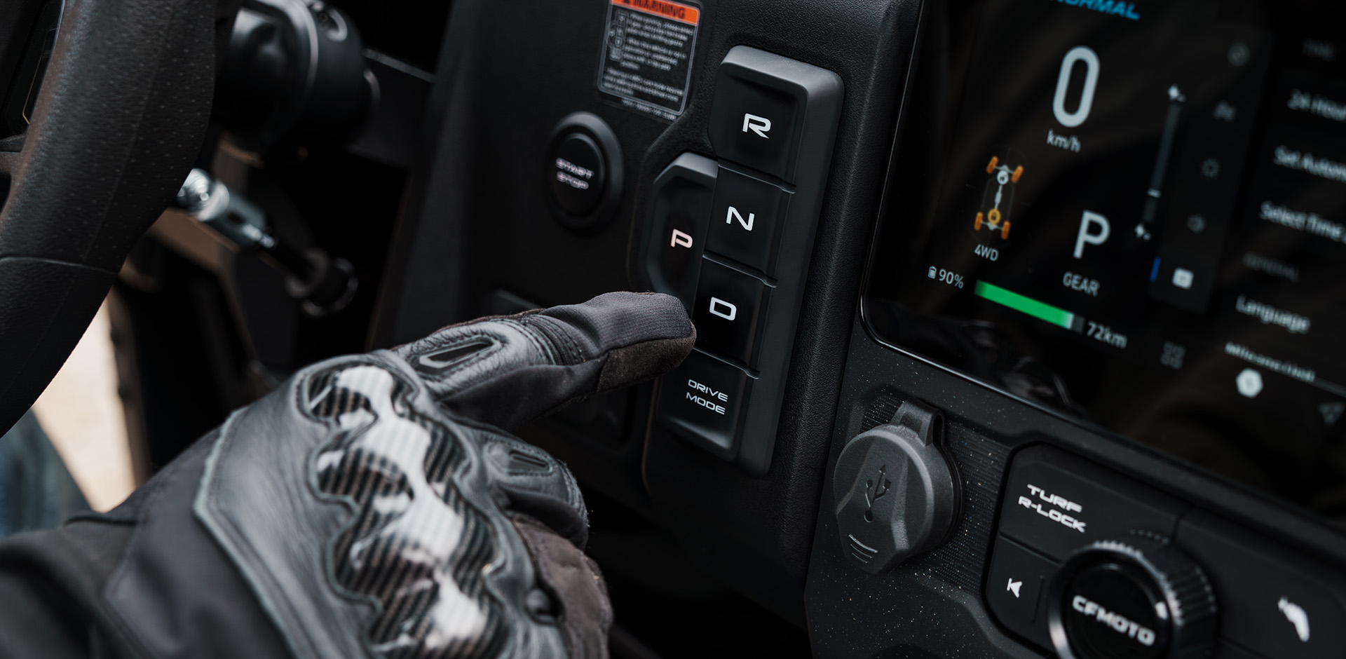 CFMOTO U6 EV Modernste Elektronik