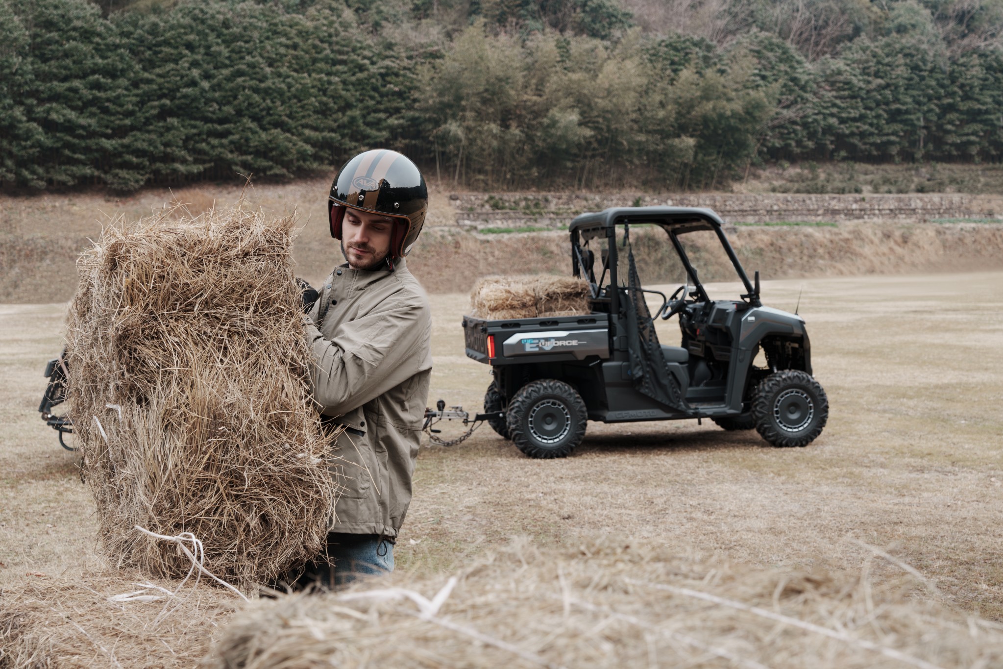 Cfmoto U6 EV Arbeit