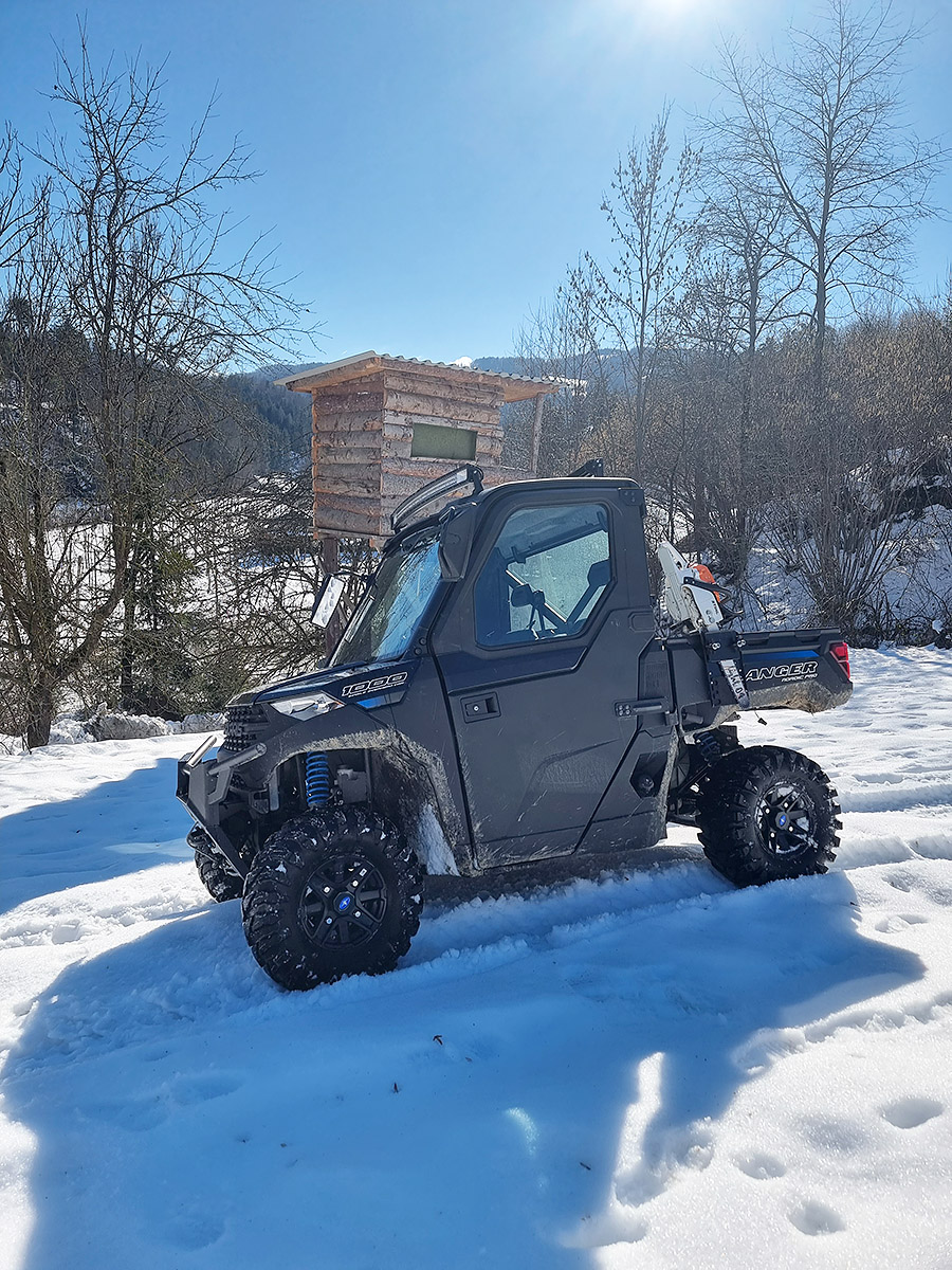 Jagd Forstwirtschaft Hochstand Polaris