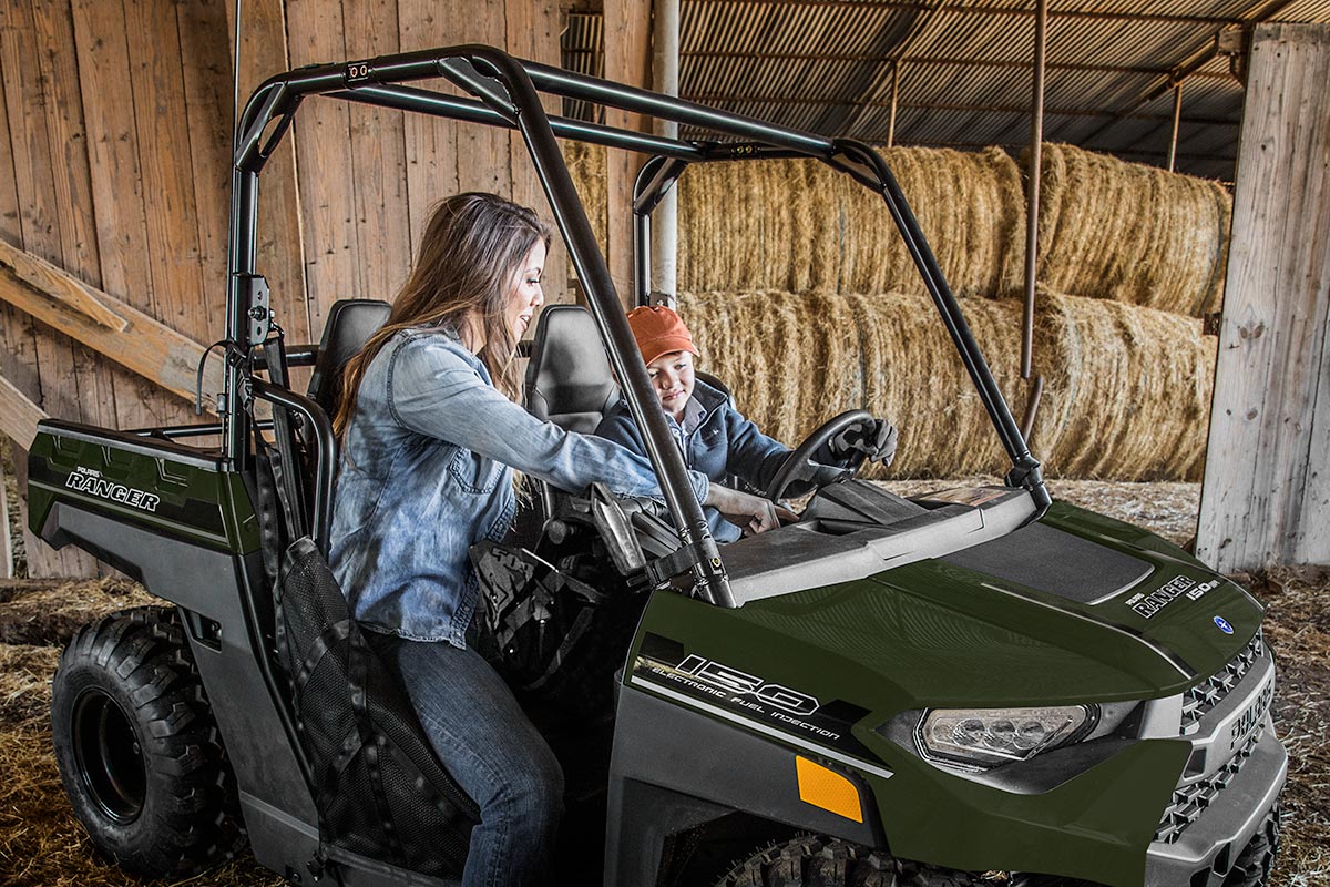 Polaris Ranger 150 Einschulung