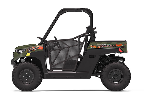 Polaris Ranger 150 Gruen Seitenansicht