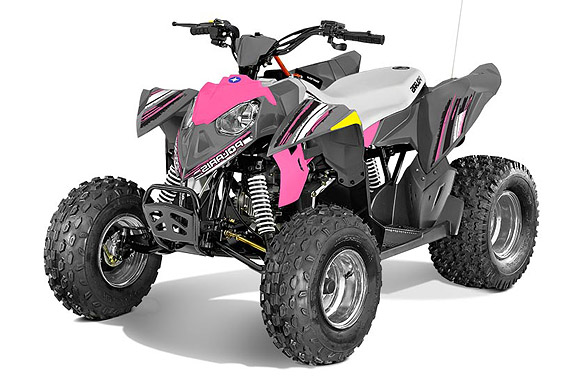 Polaris Outlaw 110 Kinder ATV Quad Rosa