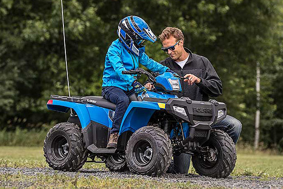 Polaris 110 Quad/ATV Kind Einschulung