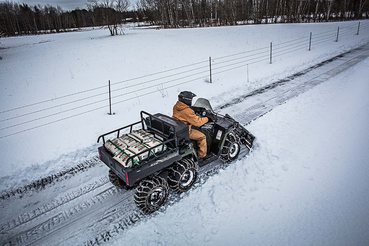 Polaris Sportsman 6 X 6 570 Winterdienst