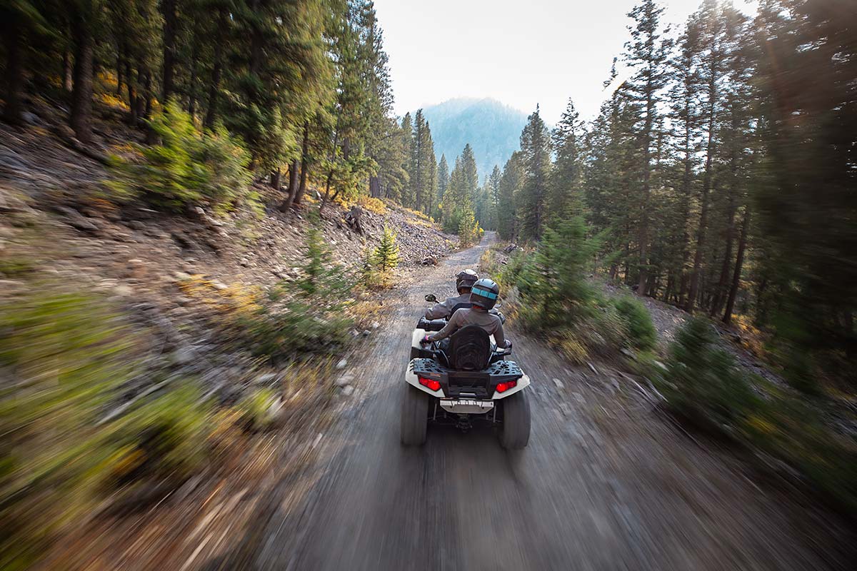 Polaris Sportsman Touring 1000 Passagier