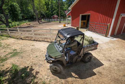 Polaris Ranger 570 Wendekreis