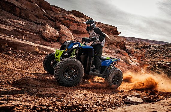 Polaris Scrambler XP 1000 S Kurve