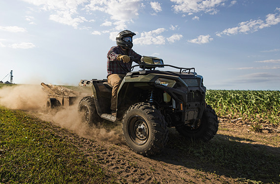 Polaris Sportsman 570 - Anhängelast