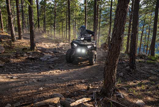 Polaris Sportsman 570 Sanftere Motorbremse