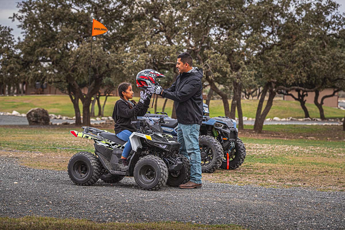 Polaris Outlaw 70 Kinder Probefahrt