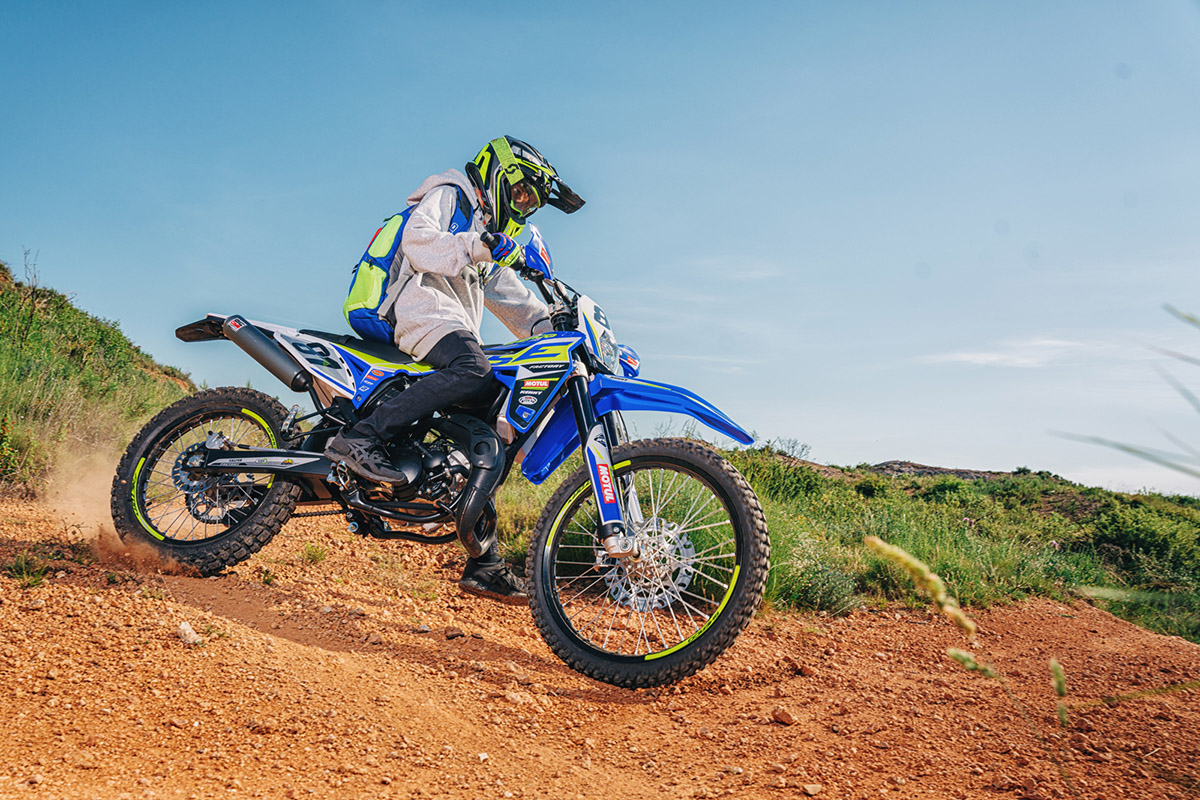 SHERCO 50 SE-RS FACTORY Test