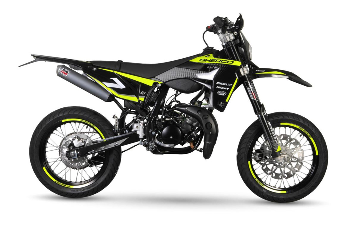 SHERCO 50 SM-RS SILVER