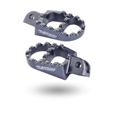 SET FOOTPEG MACHINNING ANTHRACITE