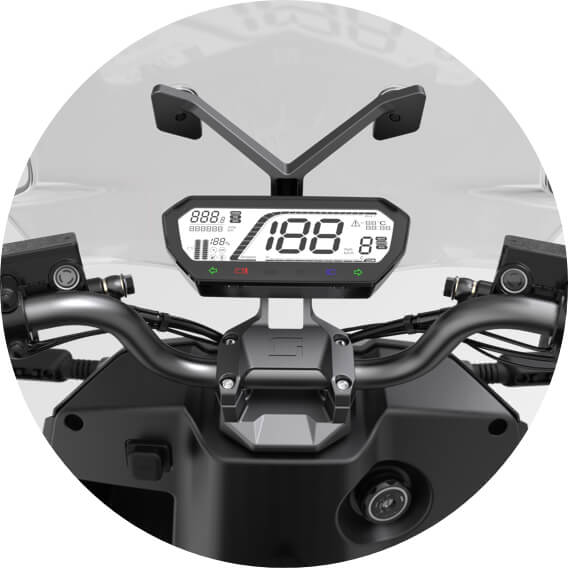 Supersoco CPX LCD Display
