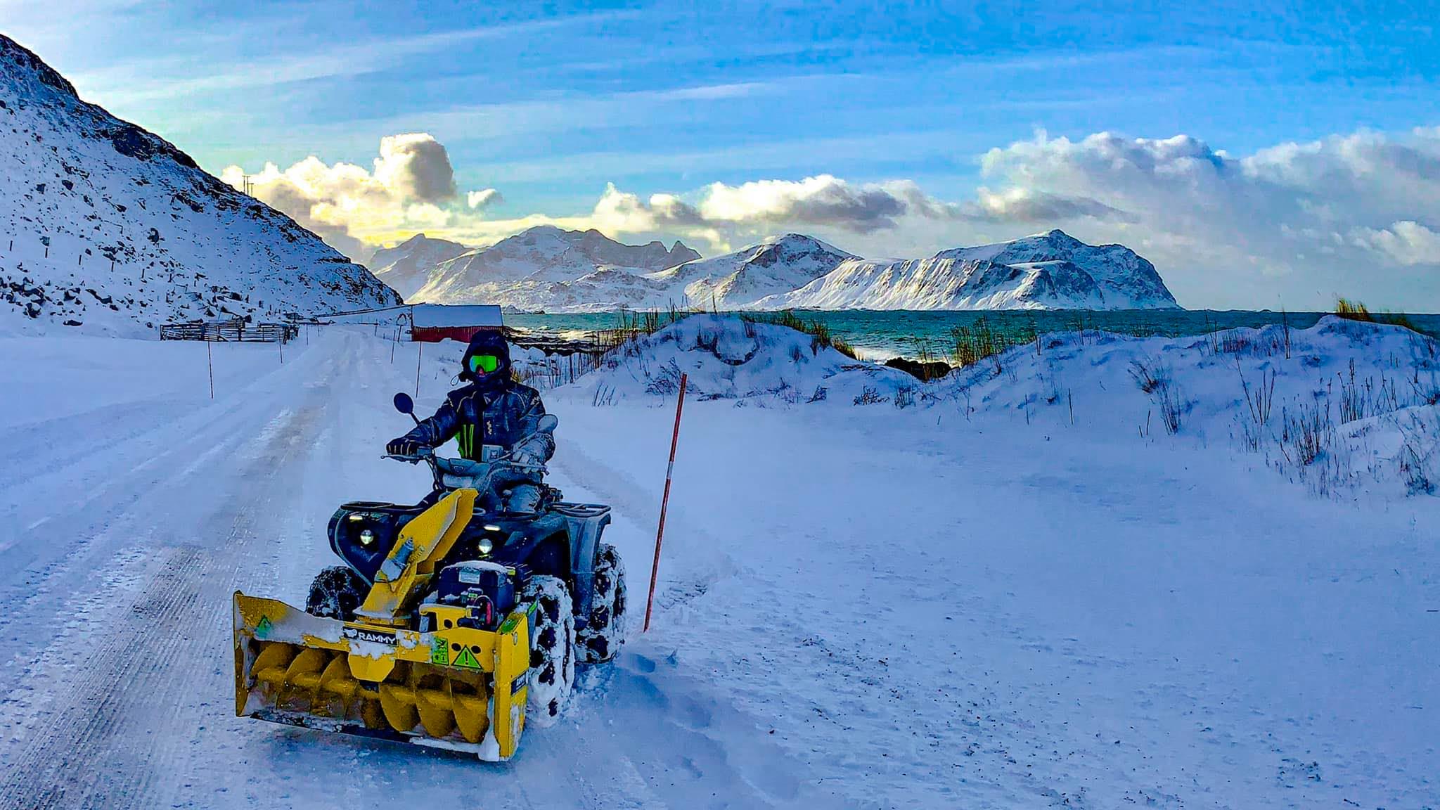 Schneefräse - RAMMY 120 ATV