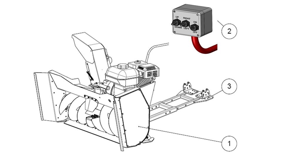 Rammy Schneefräse 140 ATV