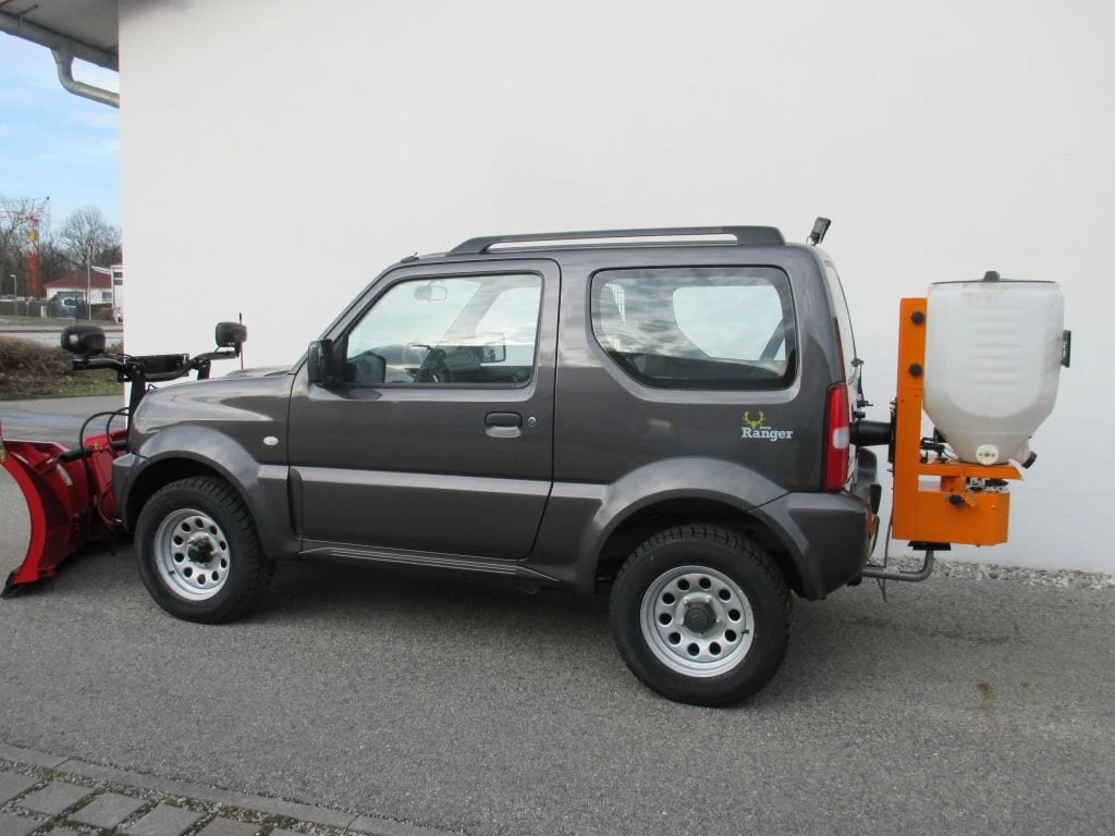 Polaro E Jimny ATV Pflug Lehner Streuer