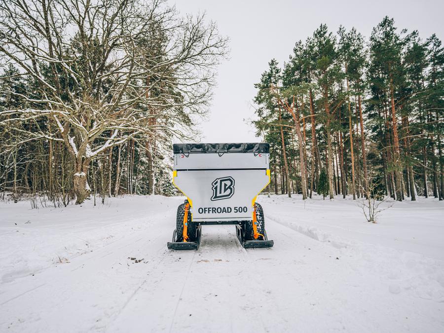 Anhänger-Ski 1 Achsanhänger einstellbare Breite Straße & Offroad Reifen