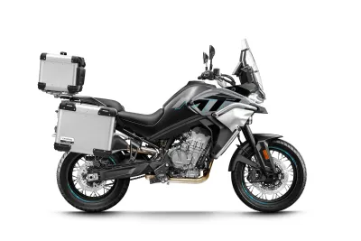 Travel Cfmoto 800 Mt Sport 2025 Nebula Black Right With Boxes