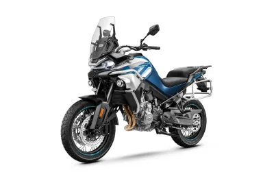 Travel Cfmoto 800 Mt Sport 2025 Twilight Blue Left 45