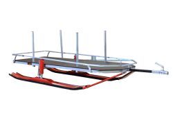 CFMOTO Anhänger mit Kufen Schlitten