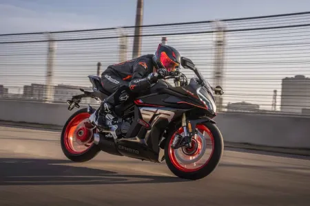 CFMOTO 450SR S Ergonomie