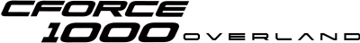 Logo cforce 1000 touring pro overland