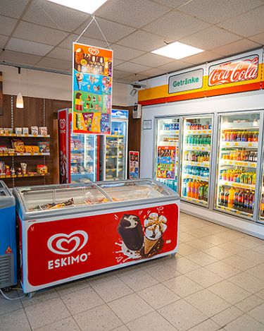 Tankstelle Skotschnigg Shop Snacks