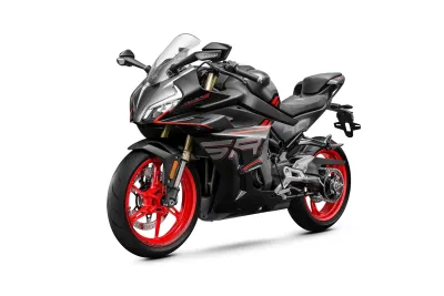 Cfmoto 450 Sr S Zircon Black Left 45