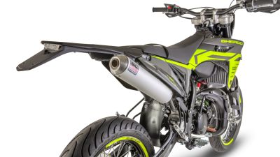 Sherco 50 Sm Rs Silver Auspuff