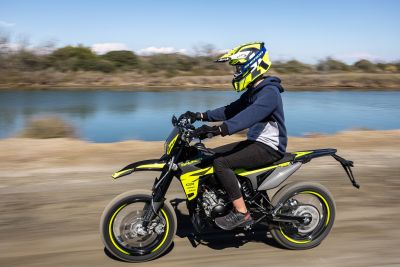 Sherco 50 Sm R Silver Testfahrt