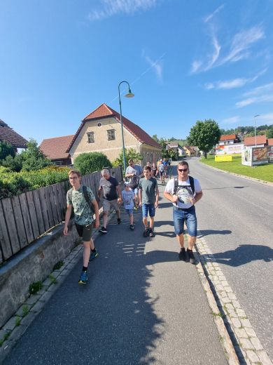 Mitarbeiter Familienwandertag 8.7.2023