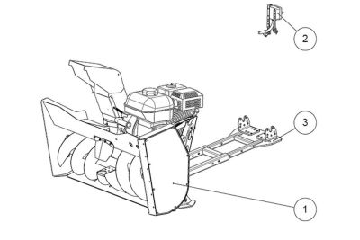 Schneefräse - RAMMY 120 ATV