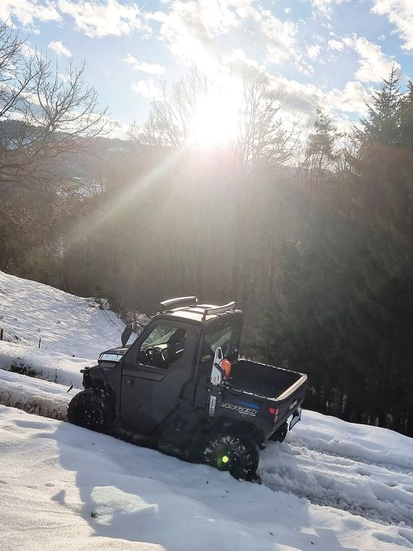 Jagd Forstwirtschaft Kettensägenhalterung Polaris