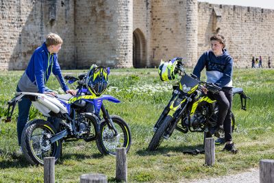Sherco 50 Sm R Silver Ausfahrt