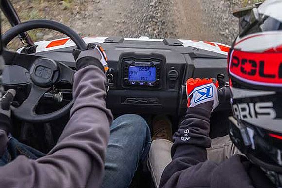 Polaris RZR 200 EFi Cockpit