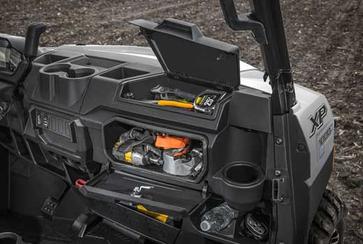 Polaris Ranger Crew Stauraum