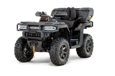 GOES TERROX 1000 Touring ABS schwarz mit Koffer