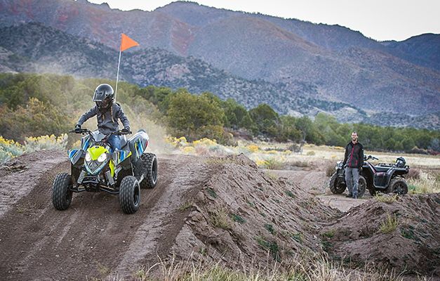Polaris Outlaw ATV Quad Sicherheit Kinder Jugendliche Polaris Outlaw ATV Quad Sicherheit Kinder Jugendliche